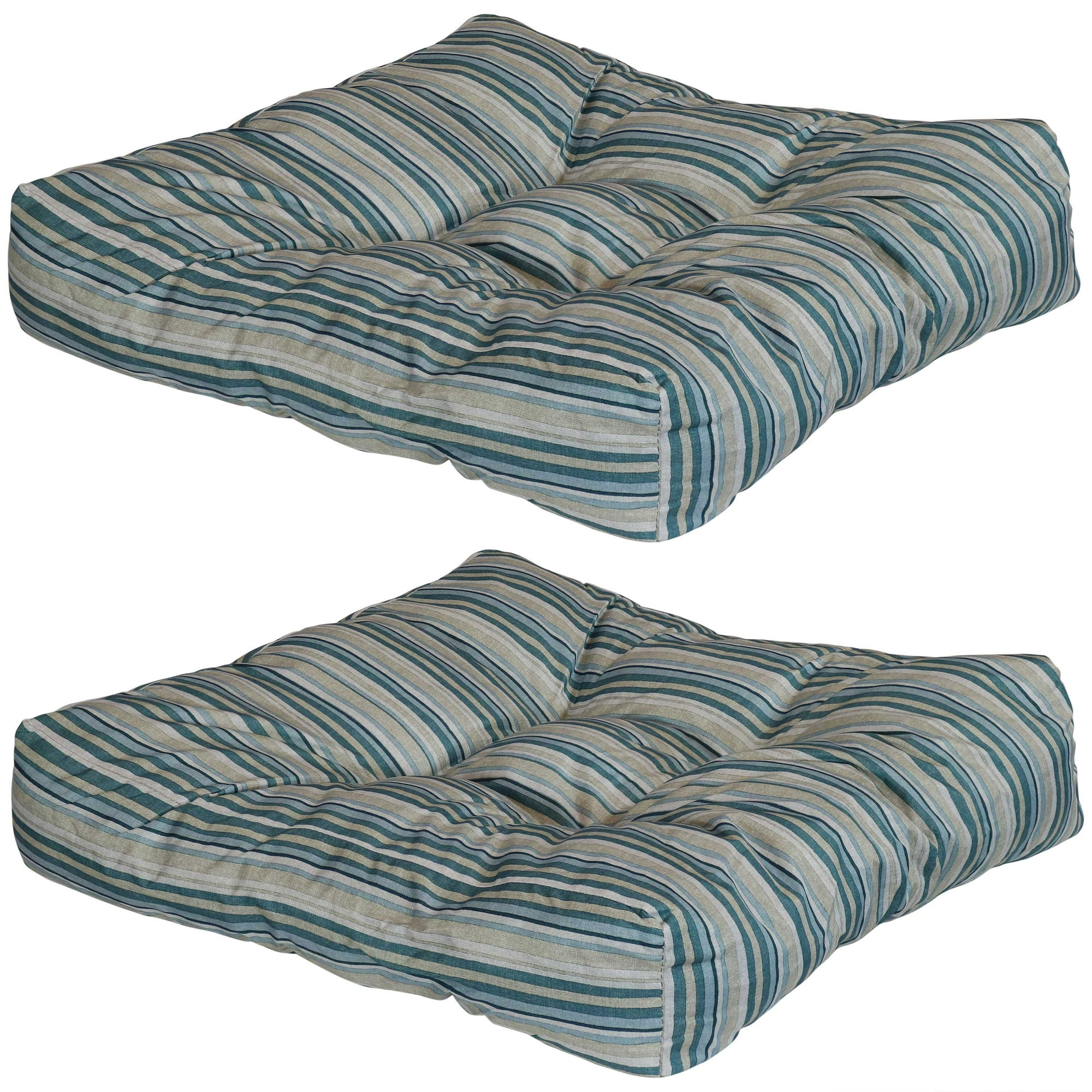 Garden chair seat and back cushions hotsell
