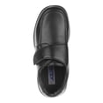 thumbnail image 6 of Josmo Classic Hook And Loop Boys School Shoes, Black, 2, 6 of 7