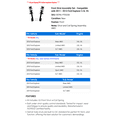 thumbnail image 2 of Front Strut Assembly Set - Compatible with 2011 - 2013 Ford Explorer 3.5L V6 2012, 2 of 2
