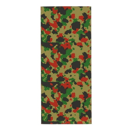 

Home Towels Four-Color Camouflage Background Absorbent Hanging Hand Towel Small Bath Towel Decorative Kitchen Dish Guest Towel For Spa Gym Hote 12x27.5in