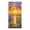 Pattern of Sunflowers, variant on 74x37 Inches Beach Towel - Oversized Polyester-cotton Camping Towels for Men/Women, Street Patterns at Sunset