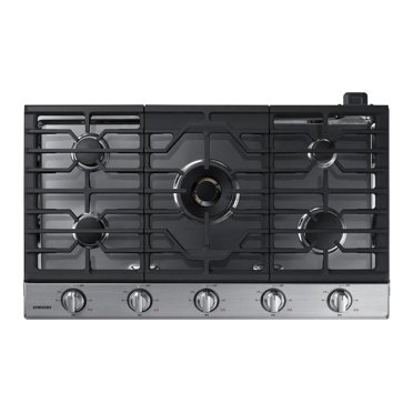 Samsung NA36N7755TS 36 inch Stainless 5 Burner Gas Cooktop