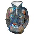 thumbnail image 3 of Sudaderas con capucha con estampado de leopardo y animales para hombre, sudaderas de moda, sudaderas de diseñador, ropa de calle de gran tamaño, abrigos para hombre, 3 of 5