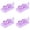 Purple 4 Packs, variant on Quilling Crimper Craft Tool For Paper Curling And Slip Shape Making Versatile Paper Crinkle Machine With Storage Cas E For Artwork And Crafts 2PCS