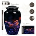 thumbnail image 2 of Ethereal Glow Skimmer Urn For Mom Ashes - Large Urns For Ashes Women - Burial Urns For Cremated Remains - Cremation Urn For Adults (Size -10inch), 2 of 5