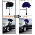 thumbnail image 2 of SURJDE Umbrella，Double Layer Inverted/Reverse Folding Wind-Proof Travel Straight Umbrella with C-Shaped Handle，Birthday/Mothers, 2 of 7