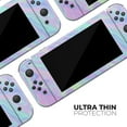 thumbnail image 5 of Design Skinz - Compatible with Nintendo Switch Console + Joy‑Con - Skin Decal Scratch-Resistant Removable Vinyl Wrap Cover - Iridescent Dahlia v1, 5 of 5