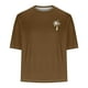 thumbnail image 4 of Tops para hombre, blusas y camisas de cuello redondo y manga corta para hombre, blusas casuales de moda para hombre, blusas deportivas de cuello redondo y manga corta, blusas de poliéster para hombre, 4 of 4