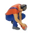 thumbnail image 4 of lionlar 1:87 Scale People Figure Miniatures Mini Human Figurines Realistic Architectural 1pc Cutting Ceiling, 4 of 9