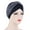 Navy Blue Line, variant on Cheers.US Women's Sleep Soft Turban Pre Tied Cotton India Chemo Cap Beanie Turban Headwear