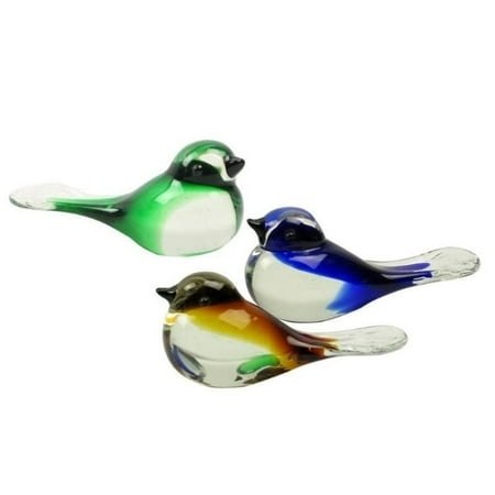 Dale Tiffany Peacock - Dale Tiffany 3 Piece Bird Figurine Set