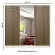 thumbnail image 3 of Ropero Closet Madesa Royale 3 Puertas 1 Espejo B/M, 3 of 5