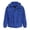 Blue, variant on Fesfesfes Mens Winter Fleece Coat Casual Solid Fashion Tooling Warm Plus Vvelvet Thick Zipper Closure Coat