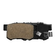 Detroit Axle - Rear Ceramic Brake Pads for Honda CR-V 2005 2006 2007 2008 2009 2010 2011 2012 2013 2014 2015 2016 Crosstour Acura RDX Brakes