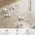 thumbnail image 6 of Studyset Dining Table for 6-8 People, 70.87-Inch Rectangular Wood Dining Table, Rustic Style Kitchen Table with Heavy Duty Metal Legs for Dining Room, Home Office, Living Room, Easy Assembly, 6 of 7