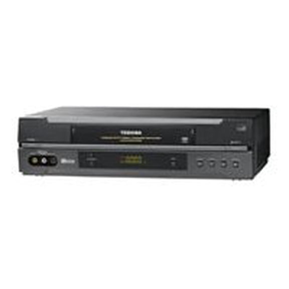 Toshiba W-627 HiFi Stereo VCR w/ Original Remote, A/V Cables, & User Manual