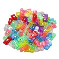 thumbnail image 2 of Clothes Pins, 100 Pcs Multi Purpose Sturdy Cute Clear Plastic Clip Waterproof  for Crafts, 2 of 7