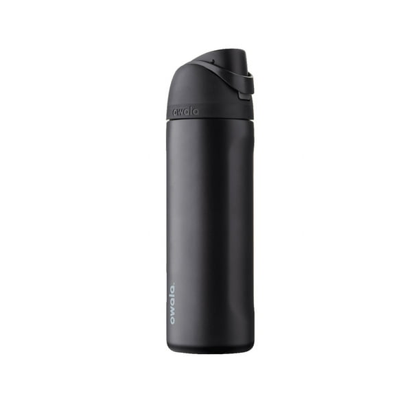 Owala FreeSip Stainless Steel Water Bottle, 24oz, Black