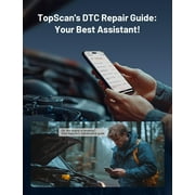 TOPDON TopScan Lite OBD2 Scanner Bluetooth, Bidirectional Scanner, Wireless All System Diagnostic Tool for iOS & Android, 8+ Hot Reset, Repair Guides, Check Engine Car Code Reader