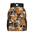 thumbnail image 1 of Easygdp Dogs Different Breeds Mochila Versátil y Elegante: Comodidad, Almacenaje y Durabilidad para la Universidad, Trabajo, Viajes y Uso Diario, 1 of 8