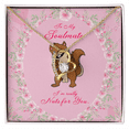 thumbnail image 4 of To My Girlfriend Nuts For You Forever Necklace w Message Card, 4 of 7