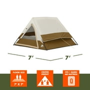 Ozark Trail 7 x 7 3-Person A-Frame Tent, 13.44 lbs