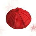 thumbnail image 3 of OUNONA  Berets Hat for Kids Chidl Wool Bonnet Beanie Girl Child Red, 3 of 8