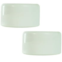 Pool Central Swimming Pool Ladder Bumper Cap Plugs 2pc 2.25"- White