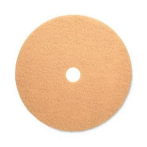 27 in. Diameter Burnishing Floor Pads - Tan (5/Carton)