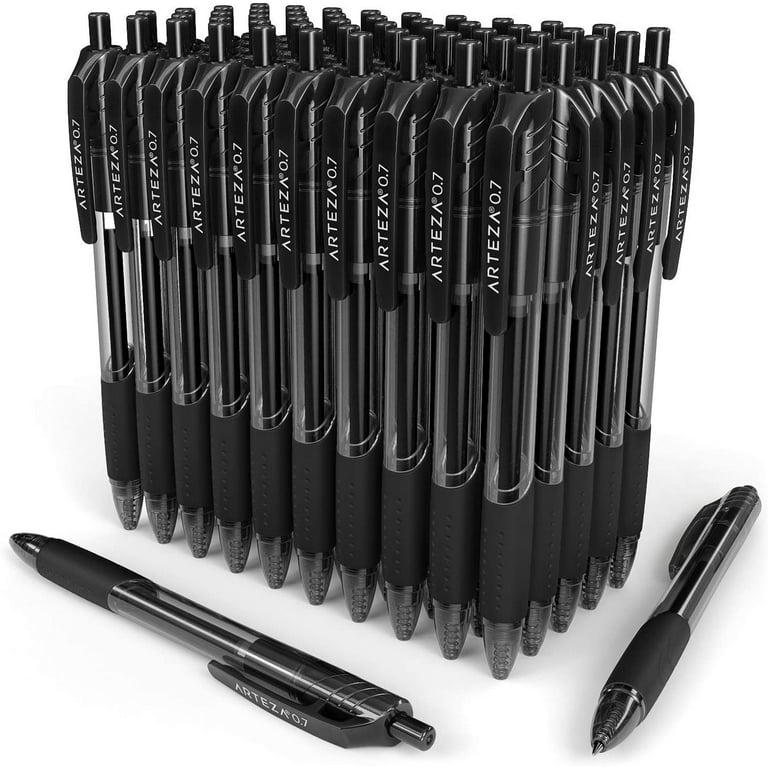5pcs Simplicity Color Pen Set Black Gel Ink Pens Planner 