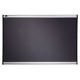 thumbnail image 2 of Prestige Diamond Mesh Fabric Bulletin Board 6 x 4 Gray with Aluminum Frame -, 2 of 7