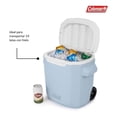 thumbnail image 3 of Hielera Coleman Con Ruedas Asa Retractil 28qt Para 19 Latas azul 1 Coleman 2160726, 3 of 10