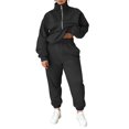 thumbnail image 2 of Pyhlmscde Women's Zip Pullover Sweatsuits, Sweatsuits for Women, Womens Loungewear Set, Sweatshirt for Women, 2 of 6