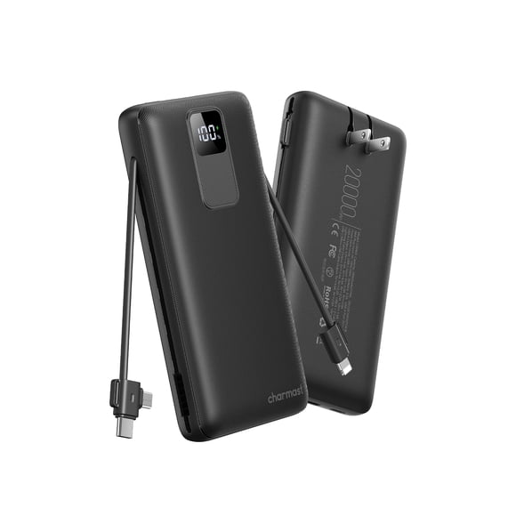 Power Bank Charmast C2046S 20000 mAh con enchufe de pared de 20 W PD