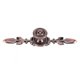 thumbnail image 2 of Fdit Juego de 4 pomos de Puerta Estilo clásico para Muebles de hogar, cajones, armarios, armarios, armarios con Tornillo, Rojo Bronce, 1 … tiradores para cajones Spptty mejoras para el hogar, 2 of 8