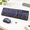 Black Purple, variant on Black Purple 104 Key Full-Sized 2.4GHz Wireless and Mouse Set