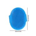 thumbnail image 3 of 1pc Blue Silicone Pet Bathing Glove, 3 of 3