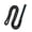 Black, variant on AOOOWER Portable Golf Swing Exercise Rope Golf Practice Training Rope Elastic Training tool Rope Golf Accessories Easy to Use