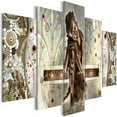 thumbnail image 1 of Tiptophomedecor Stretched Canvas Zen Art - Buddha's Dream 5 Piece - Stretched & Framed Ready To Hang Art, 1 of 4