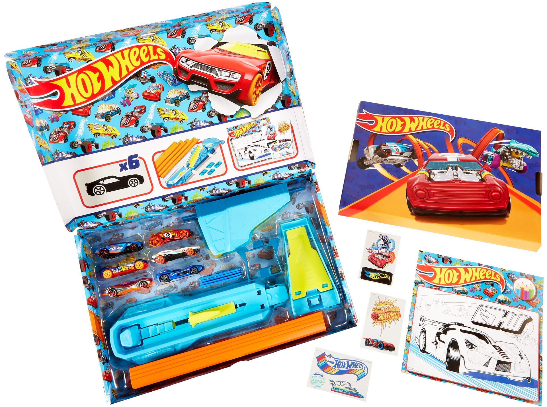 Walmart Only Set of 6-2015 Hot Wheels Holiday Rods for sale online
