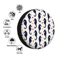 thumbnail image 4 of Sikiie Seahorses and Hearts PVC Leather Spare Tire Wheel Cover Spare Tire Cover, for Car Truck SUV Camper Trailer Universal Fit(14-17in)-17 inch, 4 of 6