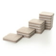 thumbnail image 6 of Super Sliders Super Sliders x Gorilla Glue 1 1/2" Square Felt Pads for Hardwood, Beige (16 Pack), 6 of 9