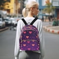 thumbnail image 7 of FORMRS Mini Backpack Purse for Women Travel Daypack Casual Shoulder Bag, Love in The Clouds, 7 of 7