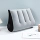 thumbnail image 2 of Almohada de viaje: Almohada inflable triangular portátil para acampar, viajar y dormir la siesta - Posicionador corporal plegable portátil, 2 of 6