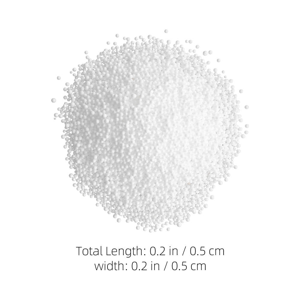 UPOUART White Foam Particle Couch Filler 1 Pack for Bean Bag Chair Refill and Home Decoration Use