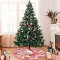 thumbnail image 5 of Lsque Sanrio Print Christmas Tree Skirt, Tree Skirt with Ties or Velcro, Perfect for Holiday Decorations, Halloween, and New Year-36", 5 of 7