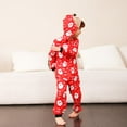thumbnail image 4 of Matching Family Pajamas Sets, Christmas One-Piece Jumpsuit Zipper PJ's Cute Romper Xmas Sleepwear, 4 of 8