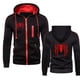 thumbnail image 2 of Sudadera con capucha de spiderman para hombre, ropa de calle con estampado de araña y Zippe, informal, divertida y holgada, novedad, 2 of 5