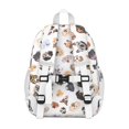 thumbnail image 3 of Cartoon Dog Backpack for School,Cute School Bag,Schoolbag with Adjustable Shoulder Straps & Padded Back,15"x11.42"x5.5", 3 of 6