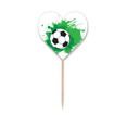 thumbnail image 1 of Soccer Football Sports Your Text Toothpick Flags Heart Lable Cupcake Picks, 1 of 3